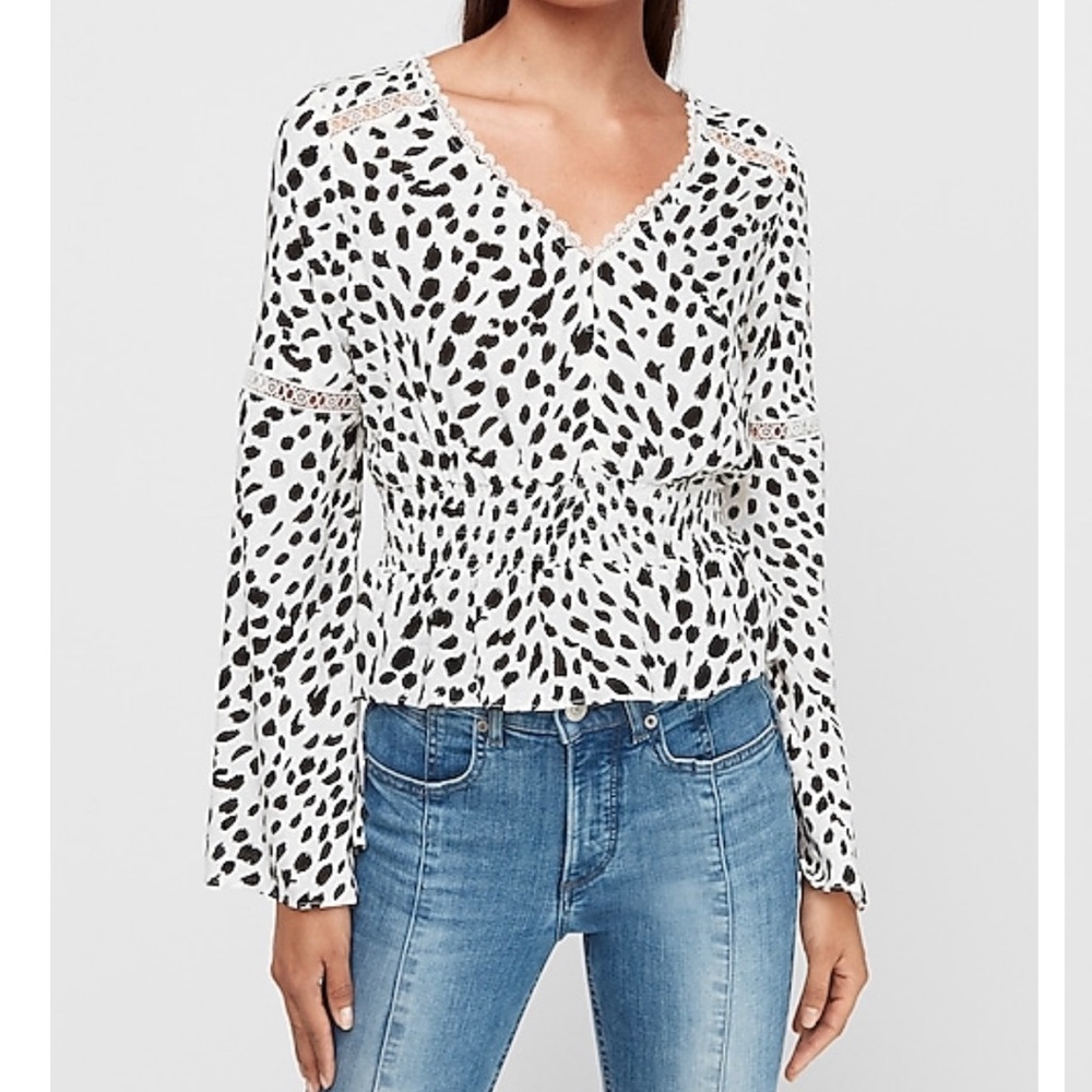 Ladies animal print top